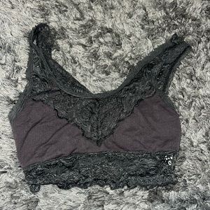 GREY ALTERED STATE LACE BRALET WORN ONCE! Super cute and comfy! Perfect!!!